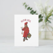 カールラーションBritaの神の7月のクリスマスの挨拶 シーズンポストカード (スタンド正面)