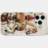 カールーセルホワイトホースiPhone / iPadケース Case-Mate iPhoneケース (裏面 (横))