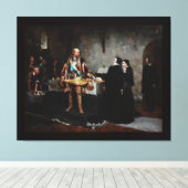 カール公がクラウス・フレミングの死体を侮辱 キャンバスプリント (インサイチュ (ウッドフロア))