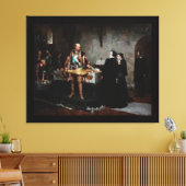 カール公がクラウス・フレミングの死体を侮辱 キャンバスプリント (インサイチュ (リビング))