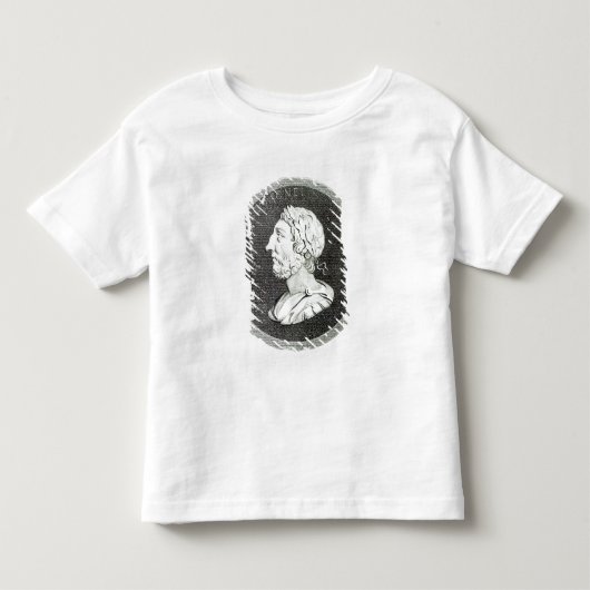 カール大帝のポートレート トドラーTシャツ (正面)