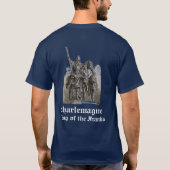 カール大帝のワイシャツ Tシャツ (裏面)