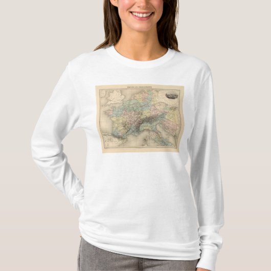 カール大帝の帝国 Tシャツ (正面)