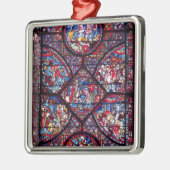 カール大帝の生命からの場面 メタルオーナメント (左)