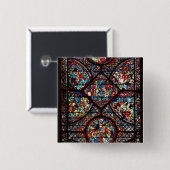 カール大帝の生命からの場面 缶バッジ (正面&裏面)