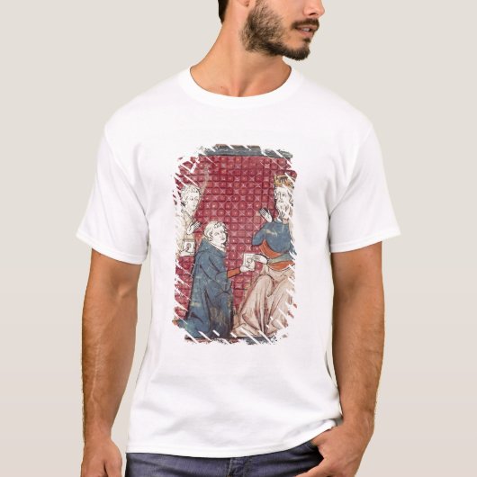 カール大帝を言っているメッセンジャー Tシャツ (正面)