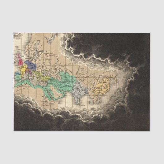 カール大帝912の広告の帝国の分解 薄葉紙 (正面)