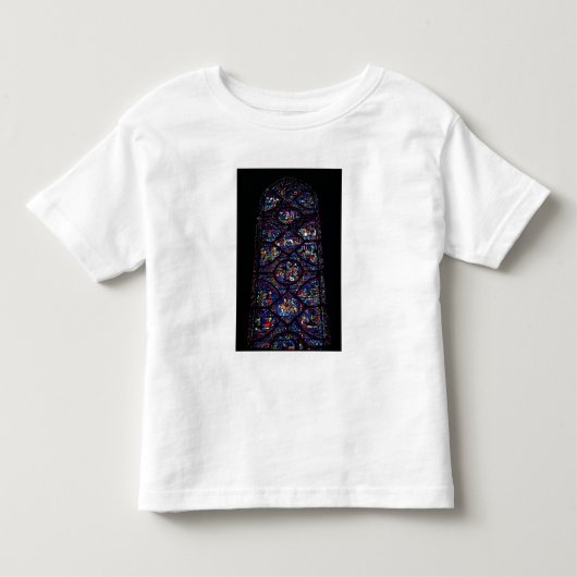 カール大帝(747-814)の生命からの場面からの トドラーTシャツ (正面)