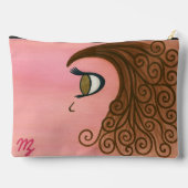 カール女の子の大きいポーチ アクセサリーポーチ (裏面)