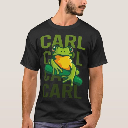 カール専用カエルアート Tシャツ (正面)