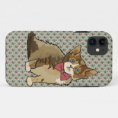 カール猫のiPhone 5の例 Case-Mate iPhoneケース (裏面(横))