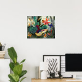 カール紋付アラカリトゥカン ポスター (ホームオフィス)