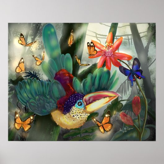 カール紋付アラカリトゥカン ポスター (正面)