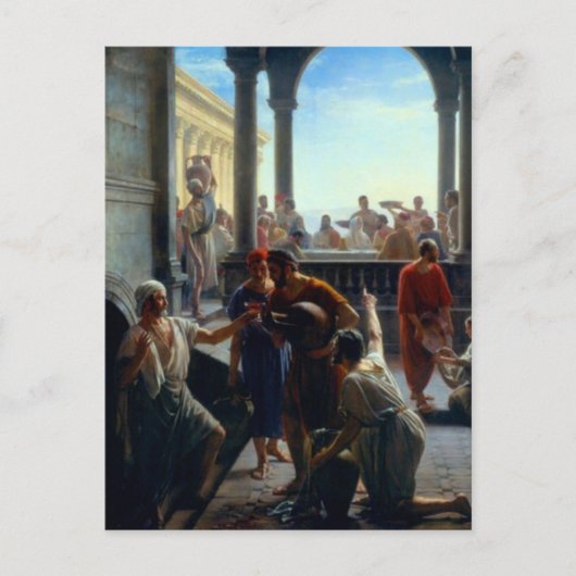 カール結婚ブロッホ葉書によるカナの写真 ポストカード (正面)