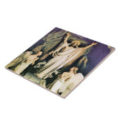 カール絵を描ブロッホによるキリストの復活 タイル (側面)