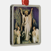カール絵を描ブロッホによるキリストの復活 メタルオーナメント (右)