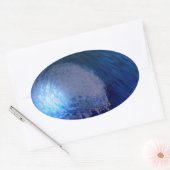 カール絵画で 楕円形シール (封筒)