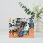 カール絵画・ラーソン氏 – ハコン、ダガ、エドガー。 ポストカード (スタンド正面)