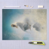 カール・ウィルヘルムによる星への質問(1901) 薄葉紙 (クラフト)