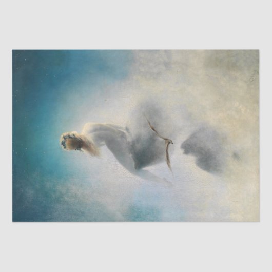 カール・ウィルヘルムによる星への質問(1901) 薄葉紙 (正面)