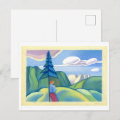 カール・ウィーナーによる無題の絵画 ポストカード (正面/裏面)