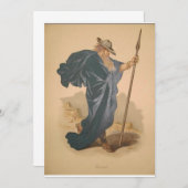 カール・エミル・ドプラーODIN 招待状 (正面/裏面)