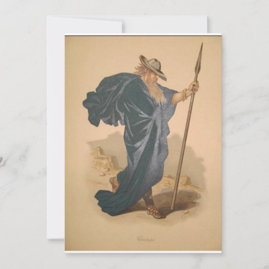 カール・エミール・デープラー - オーディン 招待状 (正面)