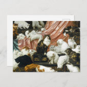 カール・カーラー・キャットの妻の恋人 ポストカード (正面/裏面)