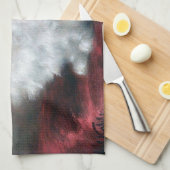 カール・カーラー・ホワイト・キットン キッチンタオル (四つ折り)