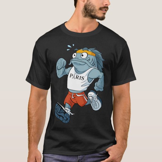 カール・キャットフィッシュ Tシャツ (正面)