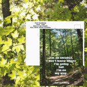 カール・サンブルク私は理想主義の引用文写真 ポストカード