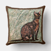 カール・ザ・キャット🐈 クッション (裏面)