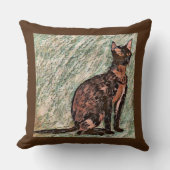 カール・ザ・キャット🐈 クッション (正面)