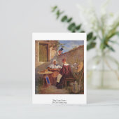 カール・シュピッツヴェーグのラブレター ポストカード (スタンド正面)