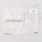 カール・シュピッツヴェーグのラブレター ポストカード (裏面)