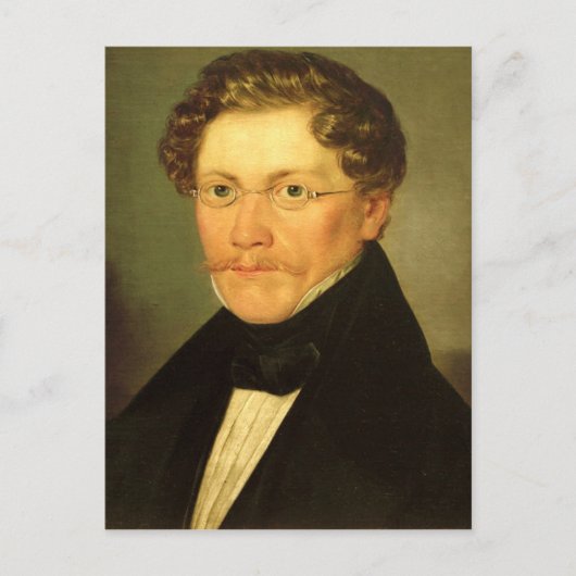 カール・シュピッツヴェーグ ポストカード (正面)