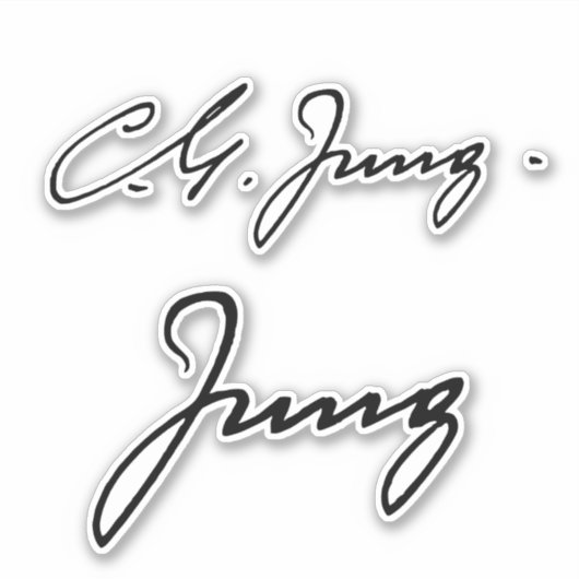 カール・ジュン署名 シール (正面)