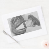 カール・ジョナス・ラブリュドヴィグ・アルムクヴィスト 長方形シール (封筒)