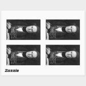 カール・ジョナス・ラブリュドヴィグ・アルmqvist c1835 長方形シール (シート)