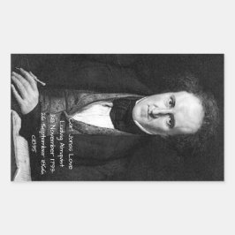 カール・ジョナス・ラブリュドヴィグ・アルmqvist c1835 長方形シール