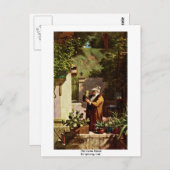 カール・スピツウェグのサボテンの友人 ポストカード (正面/裏面)