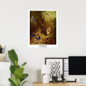 カール・スピツウェグの蝶ハンター ポスター (ホームオフィス)