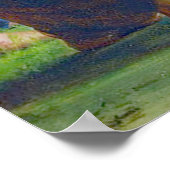 カール・ハインリッヒ・ブロッホによるイエスの埋葬1873 ポスター (角)