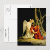 カール・ハインリッヒ・ブロッホ – ゲッセマネ ポストカード (正面/裏面)