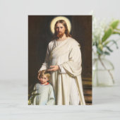 カール・ハインリヒ・ブロックの「幼い子供とキリスト」 招待状 (スタンド正面)