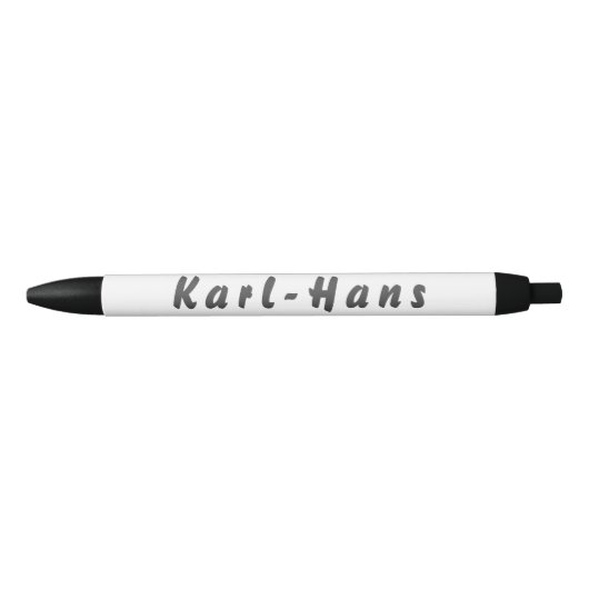 カール・ハンス・クーゲルシュライバー 黒ボールペン (正面)