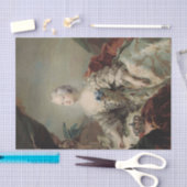 カール・ピロによるフレデリックV初のクイーン・ルイーズ 薄葉紙 (クラフト)