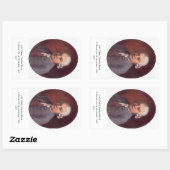 カール・フィリップ・エマニュエル・バッハ1765 長方形シール (シート)