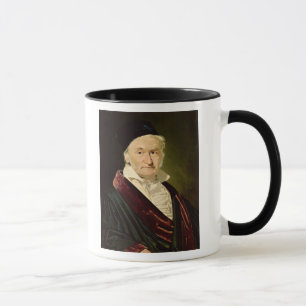 カール・フリードリヒ・ガウス1840年のポートレート マグカップ