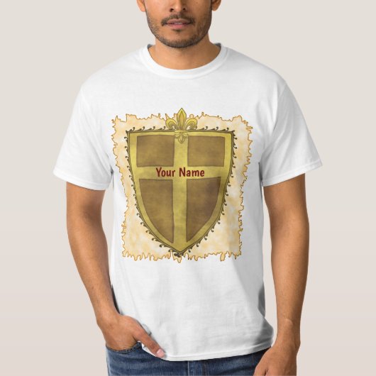 カール フルール・ド・リス シールド Tシャツ (正面)